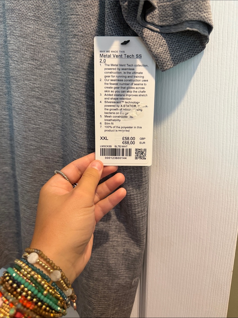 Lululemon Athletica Metal Vent Tech SS 2.0 NWT - Picture 2 of 7